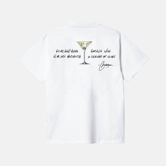 Nostalgia Martini White T-shirt